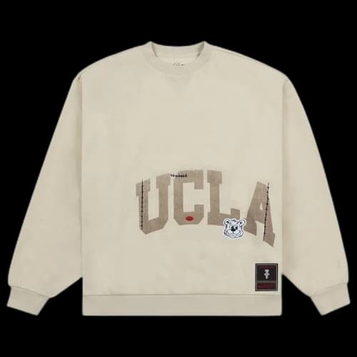 Cactus Jack by Travis Scott x Mitchell & Ness University Of California, Los Angeles Crewneck 'Tan'