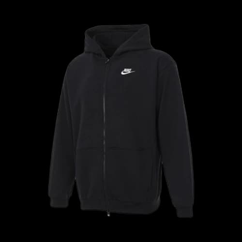 (PS) Nike Oversized Full-Zip Hoodie 'Black'