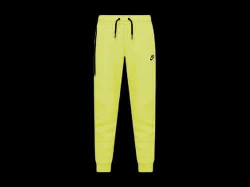 Nike Sportswear Kids Tech Fleece Windrunner Pant Bright Cactus/Black