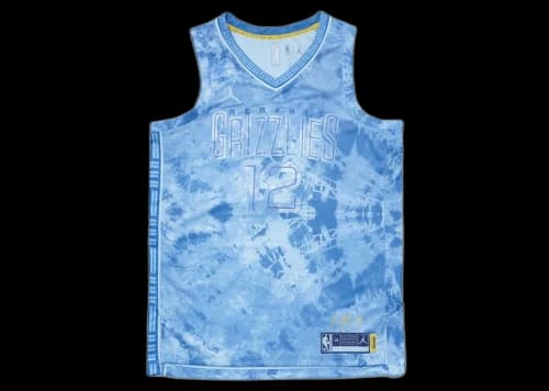 Nike NBA Memphis Grizzlies Ja Morant Dri-Fit Jersey Blue