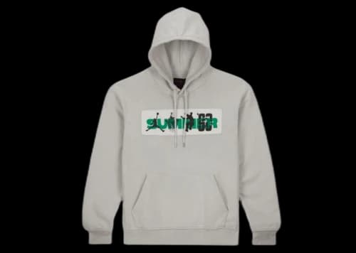 Jordan x UNION x Bephies Beauty Supply Fleece Hoodie Grey