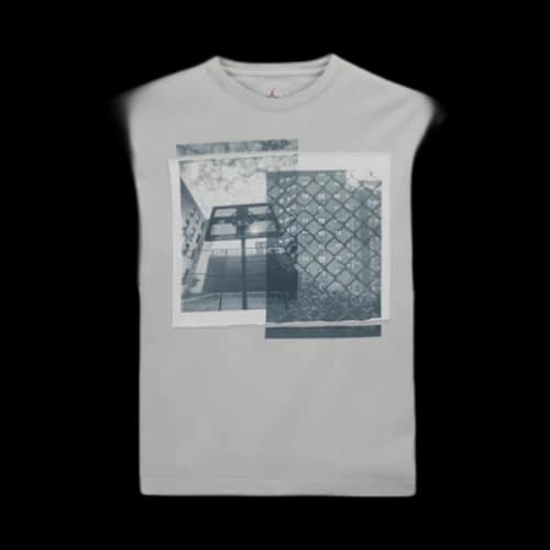 Air Jordan x Union x Bephies Beauty Supply T-Shirt 'Gray Fog'