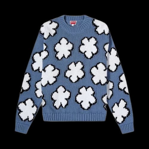 Kenzo All Over Boke Flower Jumper 'Blue'