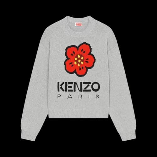 Kenzo Knitted Sweater 'Grey'