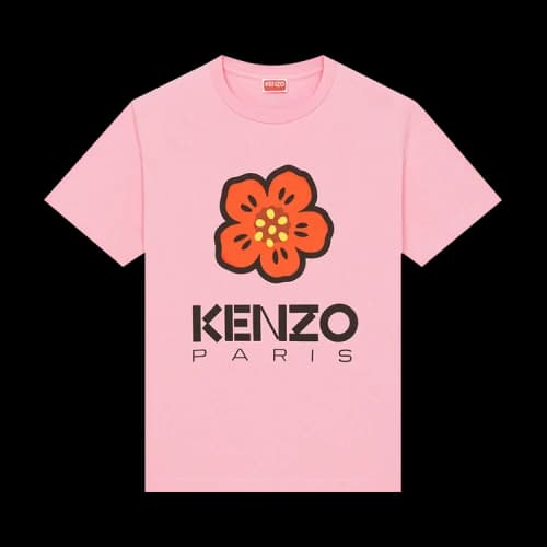 Kenzo Boke Flower Print T-Shirt 'Rose'