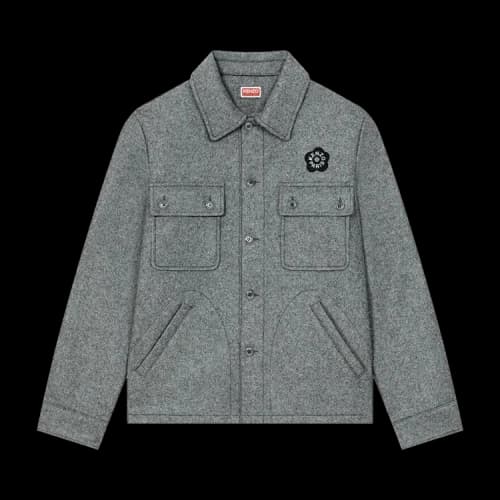 Kenzo Overshirt 'Anthracite'