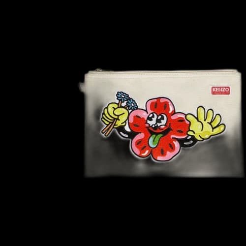Kenzo Large Clutch 'Ecru'