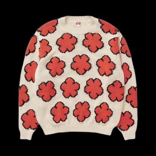 Kenzo All Over Boke Flower Jumper 'Red'