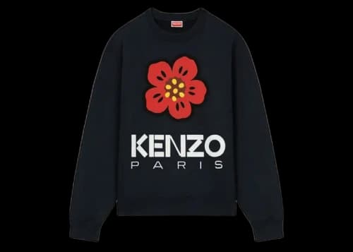 KENZO Boke Flower Sweatshirt Black