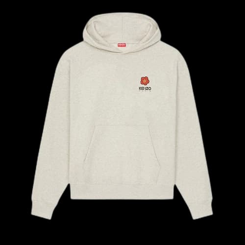 Kenzo Pixel Oversized Hoodie 'Grey'