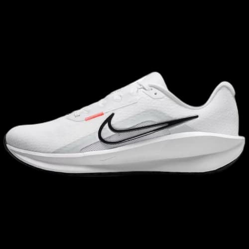 Nike Downshifter 13 White Pure Platinum Bright Crimson Black