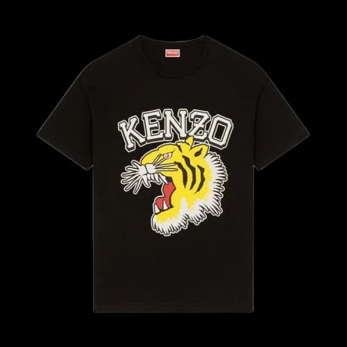 Kenzo Tiger Varsity Oversize T-Shirt 'Black'