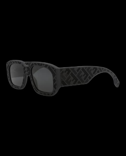 Fendi Square Sunglasses Black Grey (FE40113I-52-02A)