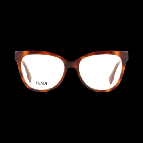 Fendi Square Optical Glasses 'Havana'