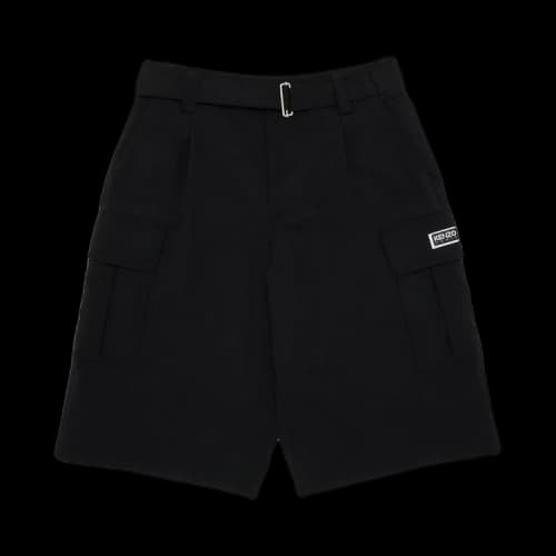 Kenzo Cargo Tailored Shorts 'Black'