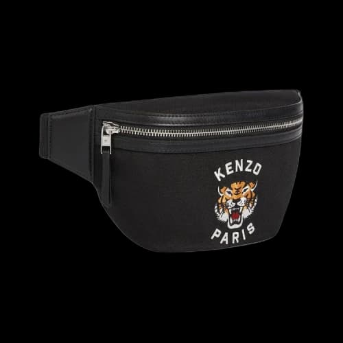 Kenzo Varsity Embroidered Belt Bag 'Black'