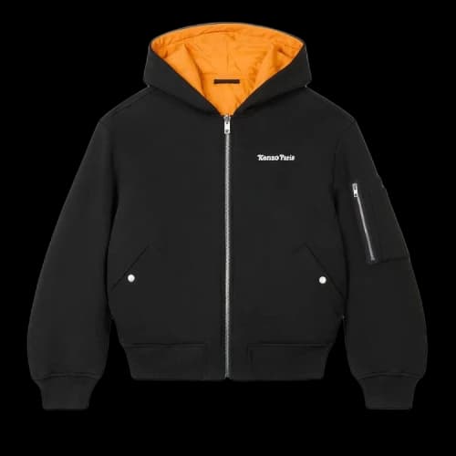 Kenzo Verdy Embroidered Bomber Jacket 'Black'