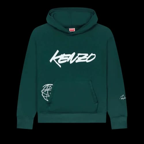 Kenzo Futura Padded Hoodie 'Pine'