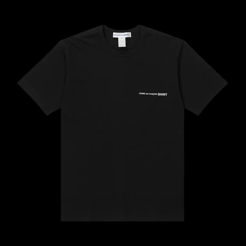 Comme des Garçons SHIRT Logo Tee 'Black'
