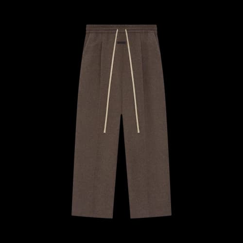 Fear of God Single Pleat Wide Leg Pants 'Mocha'