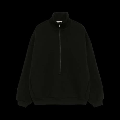 Fear of God Half Zip Mockneck 'Black'