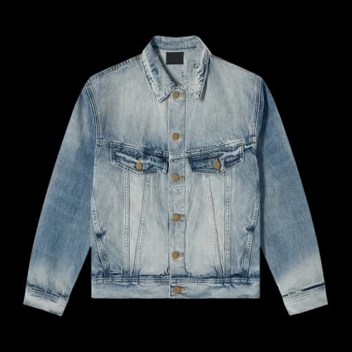 Fear of God Denim Trucker Jacket '5 Year Indigovintage Wash'