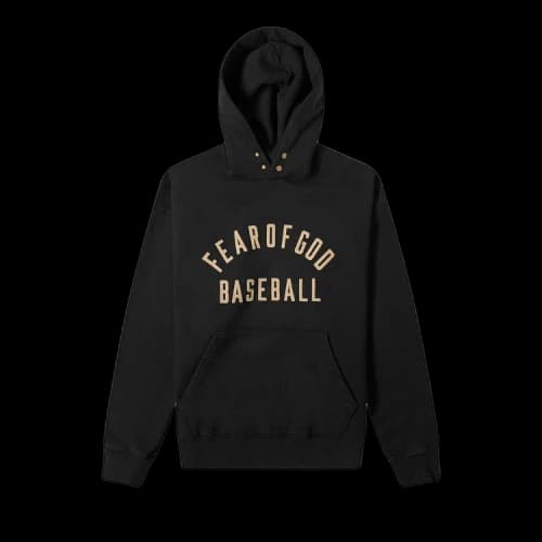 Fear of God Baseball Hoodie 'Black'