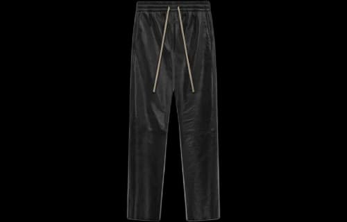 Fear Of God SS24 Season 8 Collection Leather Moto Pant Leather Pants Men's Black/Black