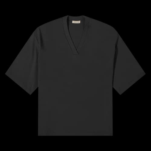 Fear of God Milano V Neck Tee 'Black'