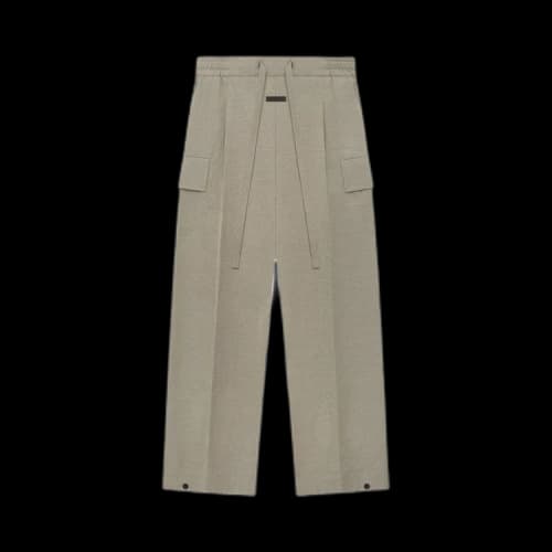 Fear of God Wide Leg Cargo Pant 'Melange Beige'