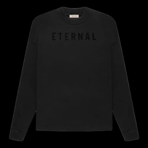 Fear of God FW22 Eternal Cotton LS T-Shirt 'Black'