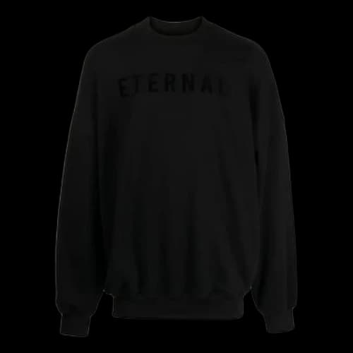 Fear of God FW22 ETERNAL Fleece Crewneck 'Black'