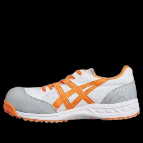 ASICS Winjob 33L 3E Wide White/Orange/Yellow