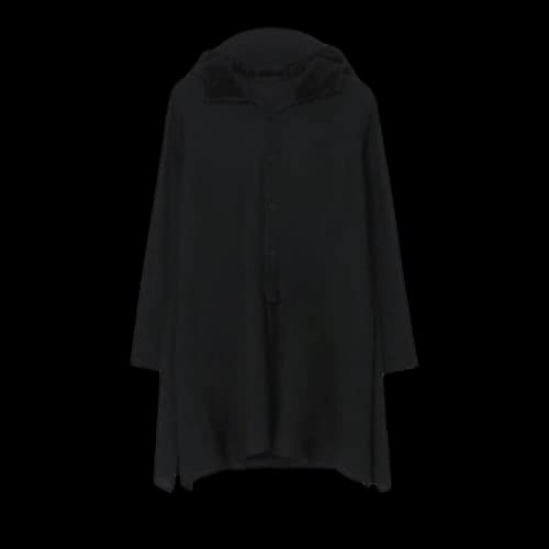 Yohji Yamamoto Hood Mini Dress 'Black'