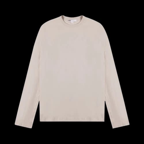 Y-3 Classic Crew Long-Sleeve Tee 'Ecru'