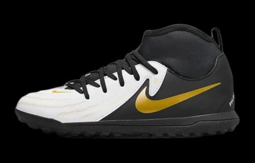 (GS) Nike Phantom Luna II Club TF 'White Black Metallic Gold'