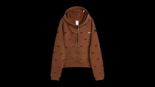 Jacquemus X Nike Le Swoosh (Asia Sizing) Hoodie Brown