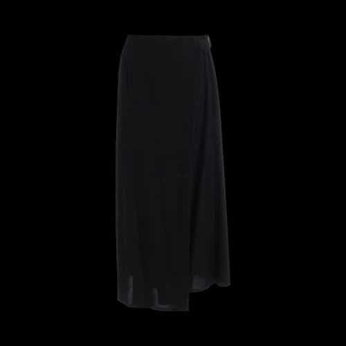 Yohji Yamamoto R Wrap Skirt Pants 'Black'