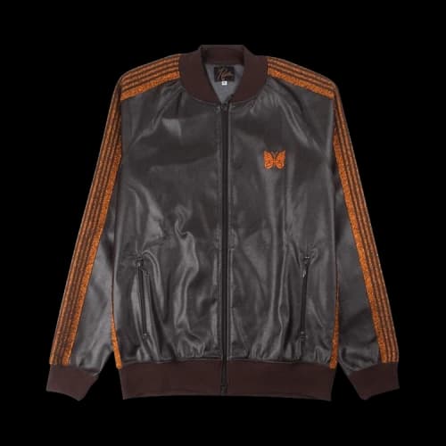 Needles Rib Collar Track Jacket 'Brown'