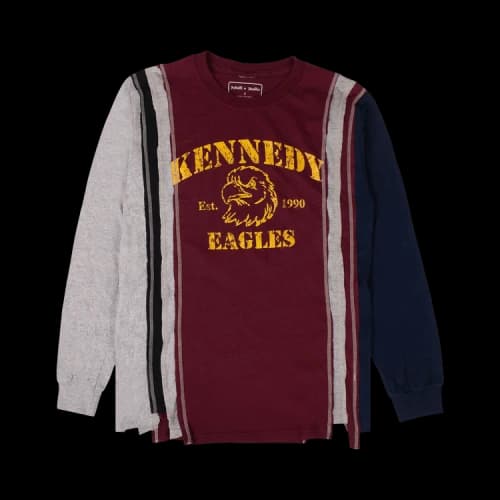Needles Kennedy Eagles Long-Sleeve T-Shirt 'Maroon'