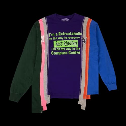 Needles 7 Cuts Long-Sleeve T-Shirt 'Purple'