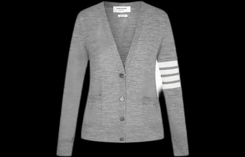 THOM BROWNE Cardigan 'Gray' (Women's)