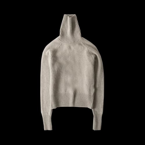 Ami Turtleneck Sweater 'Ecru'