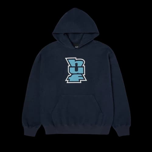 HUF Megablast Reverse Hoodie 'Navy'