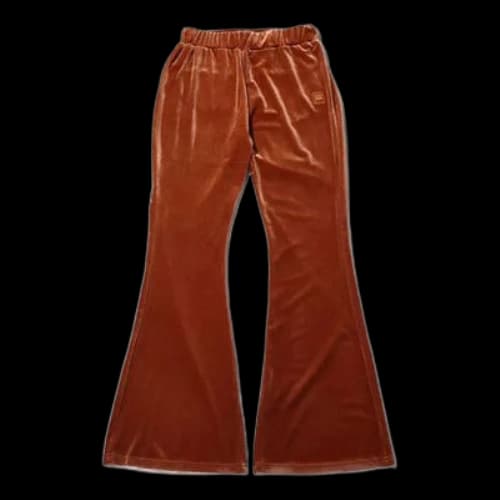 FILA Solid Color Casual Long Pants Orange (Women's)