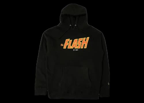 BAIT x The Flash Flash Logo Hoodie Black