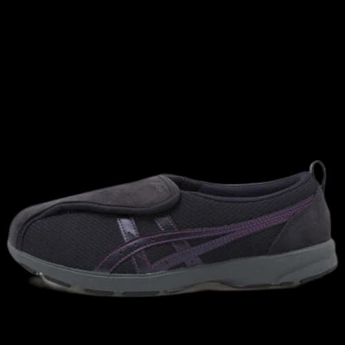 ASICS Life Walker 307 Athletic Casual Walking Sneakers 'Black Purple' (Women's)