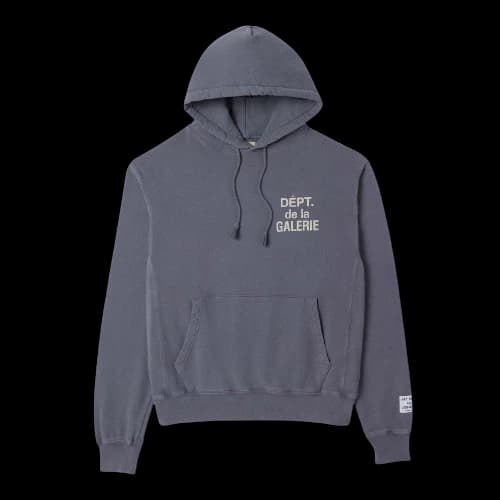 Gallery Dept. Vintage French Logo Hoodie Navy