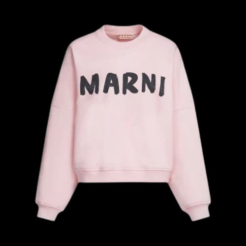 Marni Logo Sweater 'Pink Gummy'