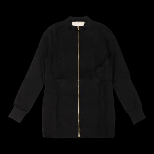 Marni Long-Sleeve Zip Sweatshirt 'Black'